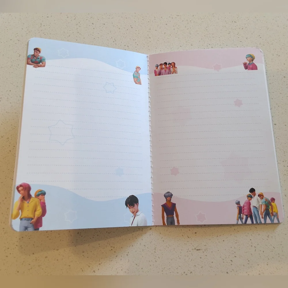 Saja Boys K Pop Demon Hunters Group Notebook (A5), New